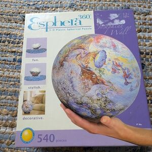 Esphera 360 Queen Of The Night 3-D Plastic Spherical Puzzle 540 Pieces Decorativ